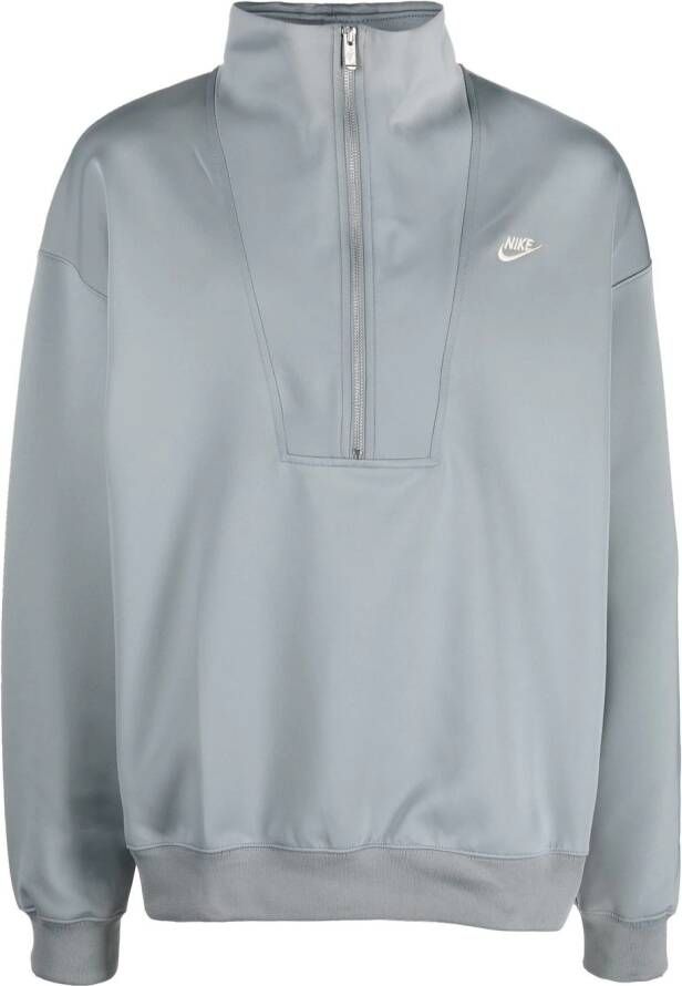 Nike Sweater met logoprint Grijs