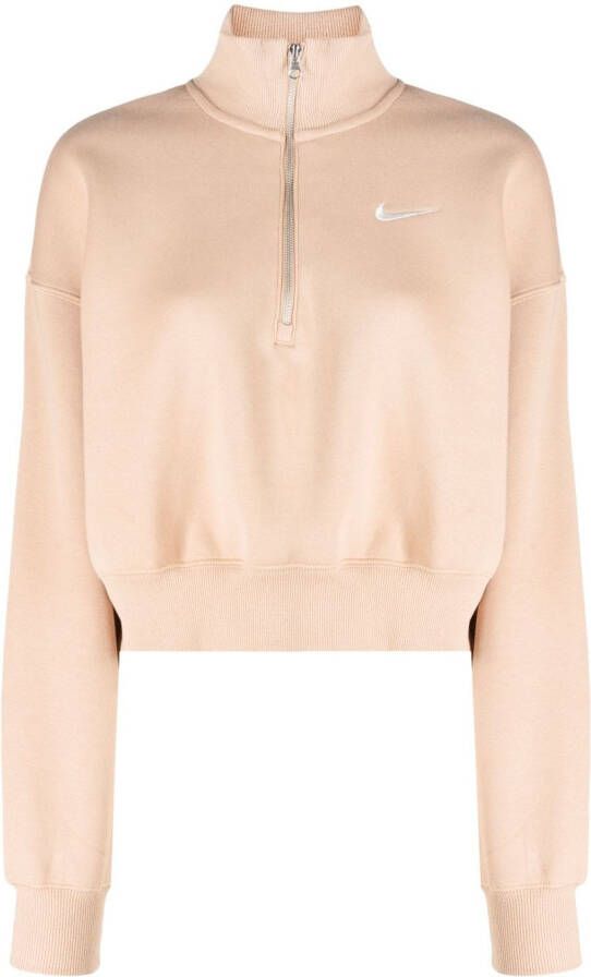 Nike Trainingsjack met geborduurd logo Oranje