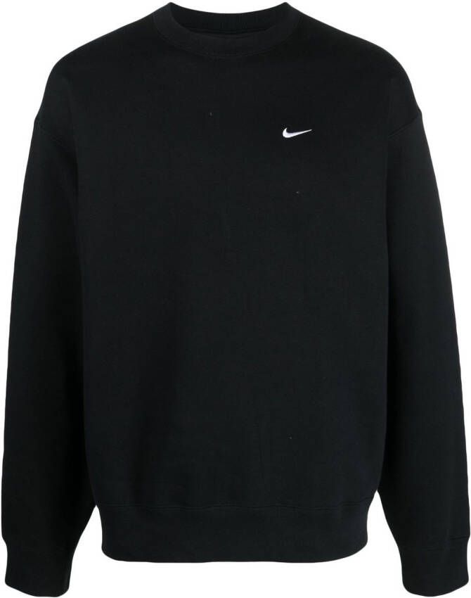 Nike Hoodie met geborduurd logo Zwart