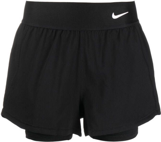 Nike Shorts met logo Zwart