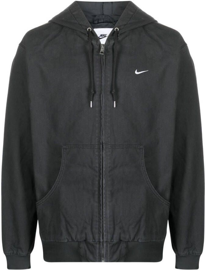 Nike Hoodie met Swoosh-logo Zwart