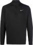 Nike T-shirt met halve rits Zwart - Thumbnail 1