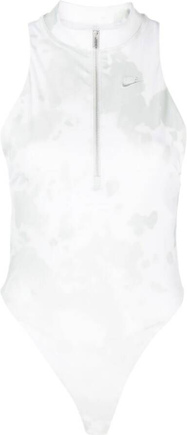 Nike Tanktop met tie-dye print Groen - Foto 3