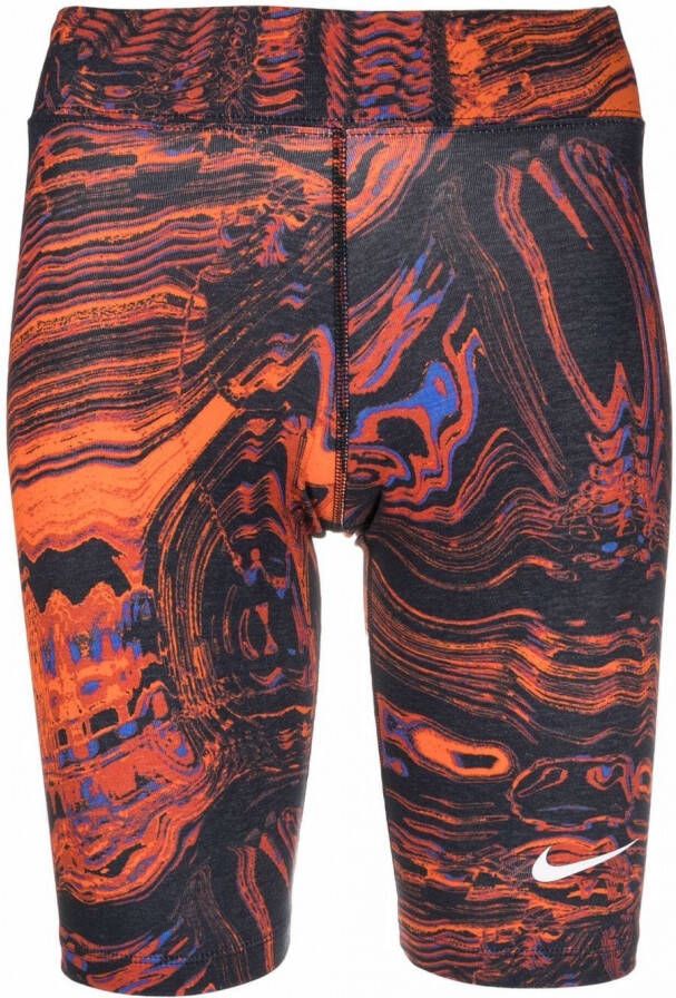 Nike Trainingsshorts met logo Oranje