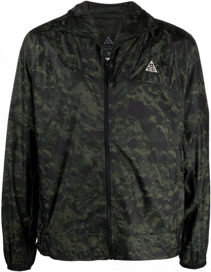 Nike Jack met halve rits Groen - Foto 2