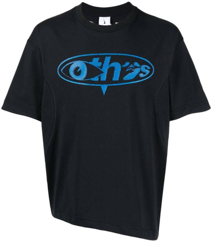 Nike x Off-White T-shirt met korte mouwen Zwart