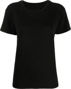Nili Lotan Gestreept T-shirt Zwart