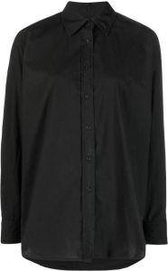 Nili Lotan Effen blouse Zwart