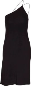 Nili Lotan Asymmetrische jurk Zwart