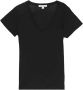 Nili Lotan T-shirt met V-hals Zwart - Thumbnail 1