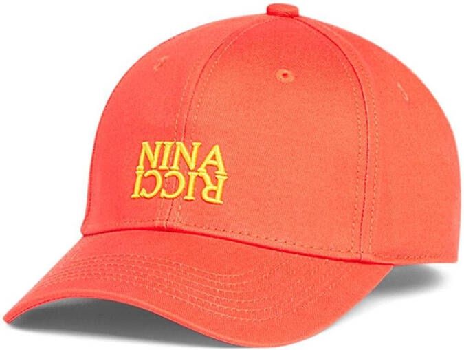 Nina Ricci Pet met geborduurd logo Oranje