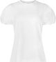 Nina Ricci T-shirt met pofmouwen Wit - Thumbnail 1