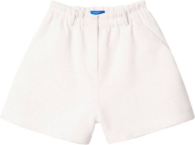 Nina Ricci Shorts met elastische taille Wit