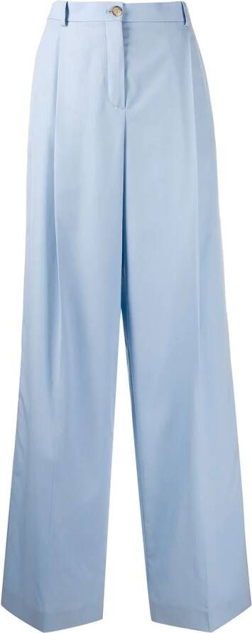 Nina Ricci Super flared broek Blauw