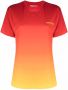 Nina Ricci T-shirt met kleurverloop Rood - Thumbnail 1