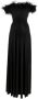 NISSA Bandeau jurk Zwart - Thumbnail 1