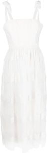 NISSA Mouwloze jurk Wit
