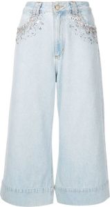 Nk Cropped jeans Blauw