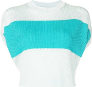 Nk Cropped top Blauw