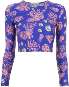 Nk Cropped top Blauw