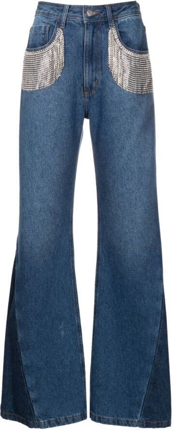 Nk Flared jeans Blauw