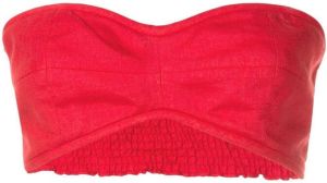 Nk Strapless top Rood