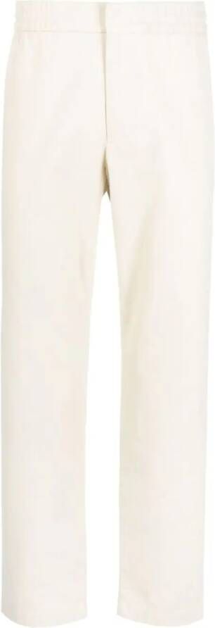 NN07 Broek met toelopende pijpen Beige