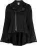 Noir Kei Ninomiya Jack met rits Zwart - Thumbnail 1