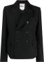 Noir Kei Ninomiya Blazer met dubbele rij knopen Zwart - Thumbnail 1
