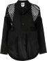 Noir Kei Ninomiya Blazer met enkele rij knopen Zwart - Thumbnail 1