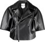 Noir Kei Ninomiya Jack met rits Zwart - Thumbnail 1