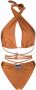 Noire Swimwear Badpak met halternek Beige - Thumbnail 1