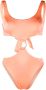 Noire Swimwear Badpak met uitgesneden detail Oranje - Thumbnail 1