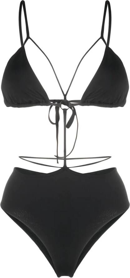 Noire Swimwear Monokini Zwart