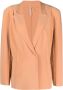 Norma Kamali Blazer met enkele rij knopen Oranje - Thumbnail 1