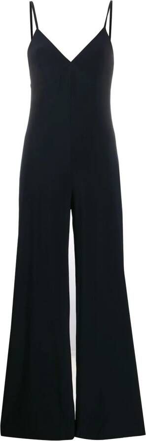 Norma Kamali Jumpsuit met wijde pijpen Zwart