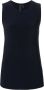 Norma Kamali Mouwloze top Blauw - Thumbnail 1