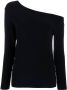 Norma Kamali Off-shoulder top Zwart - Thumbnail 1