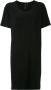 Norma Kamali Oversized T-shirt Zwart - Thumbnail 1