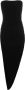 Norma Kamali Strapless jurk Zwart - Thumbnail 1