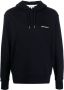 Norse Projects Hoodie met logoprint Blauw - Thumbnail 1