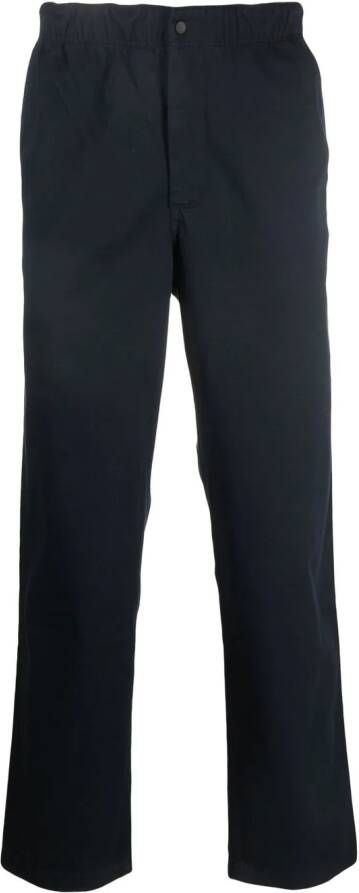 Norse Projects Straight broek Blauw