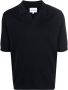 Norse Projects Polotrui met V-hals Blauw - Thumbnail 1