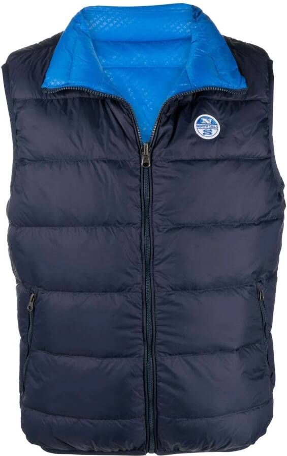 North Sails Omkeerbare bodywarmer Blauw