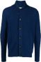 N.Peal Kabelgebreid vest Blauw - Thumbnail 1