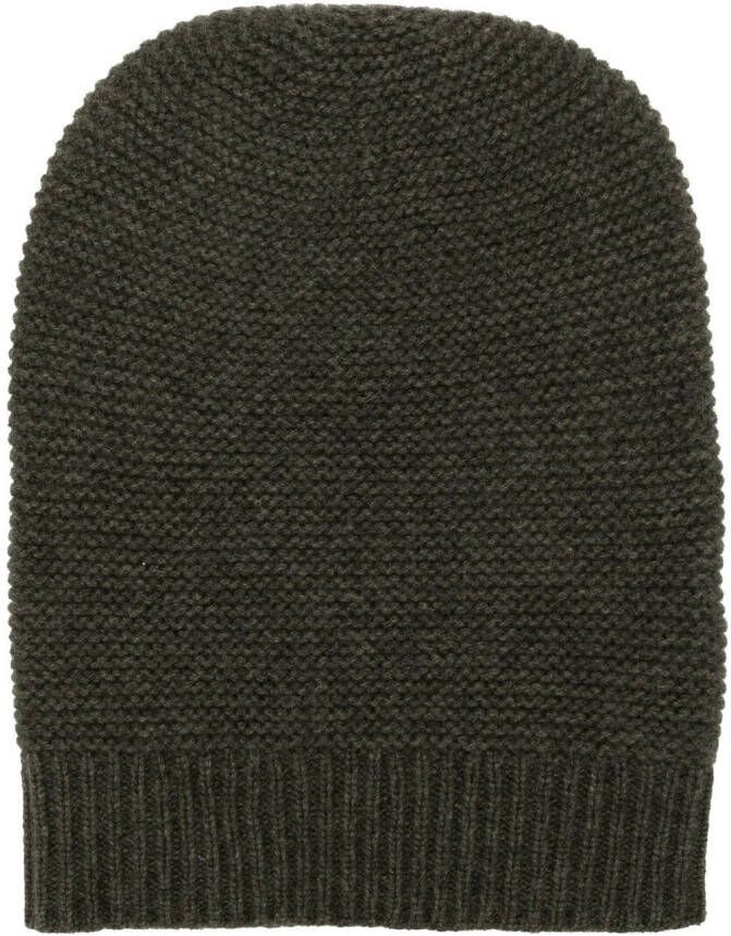 N.Peal Gebreide muts Groen