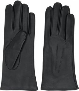 N.Peal Gevoerde handschoenen Zwart