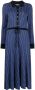 N.Peal Jurk met geometrische print Blauw - Thumbnail 1