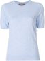 N.Peal cashmere round neck T-shirt Blauw - Thumbnail 1