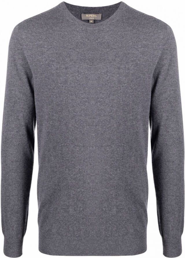 N.Peal Kasjmier trui Grijs